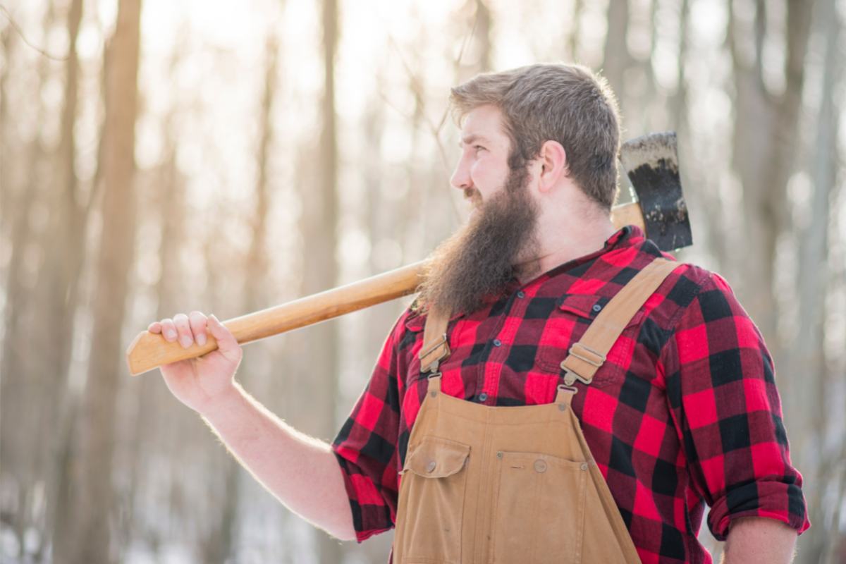 drvoseca brada lumberjack